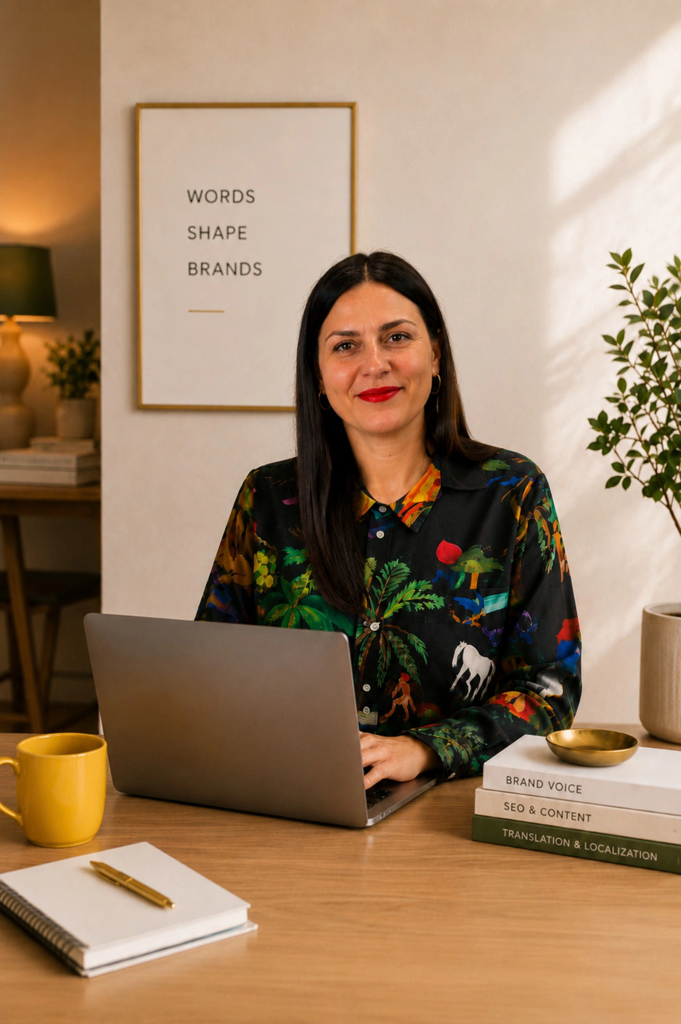 Portrait de Jelena Bojovic, spécialiste du SEO multilingue et de la traduction